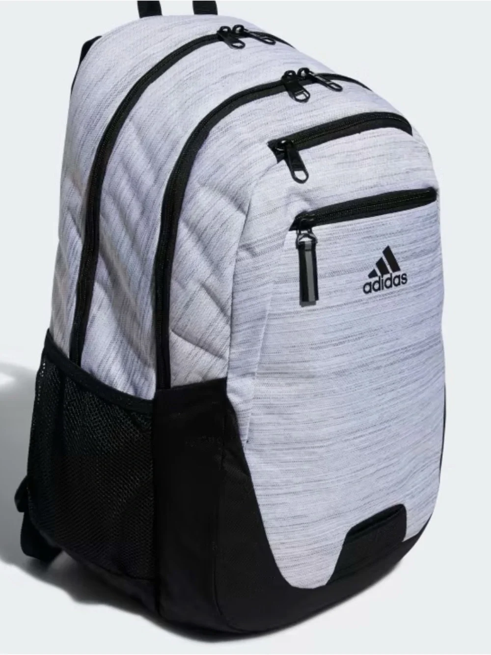 adidas Gray and Black Multi-Compartment Backpack